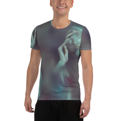 Men's Athletic T-Shirt - Surreal Dreams