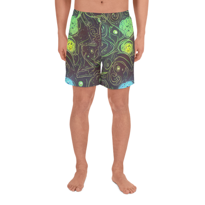 Men's Athletic Shorts - Starfield Scrolls