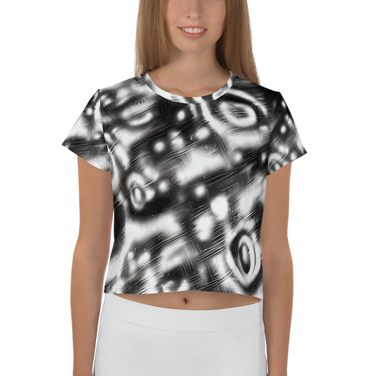 Women's Crop Tee - Bernhard Swirl