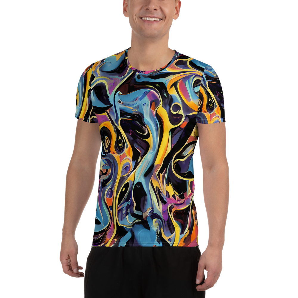 Men's Athletic T-Shirt - Newtonian Rhapsody