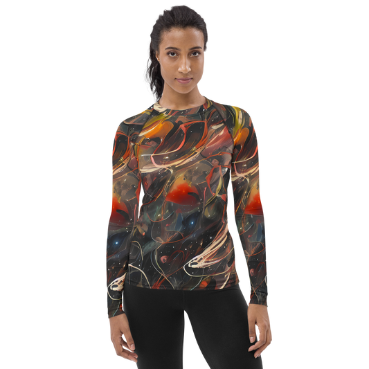 Women's Rash Guard - Temporal Vortex