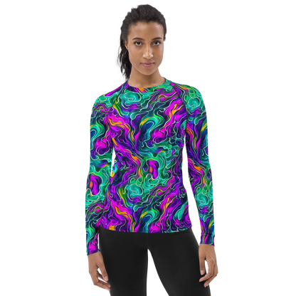 Women's Rash Guard - Vortex Dream