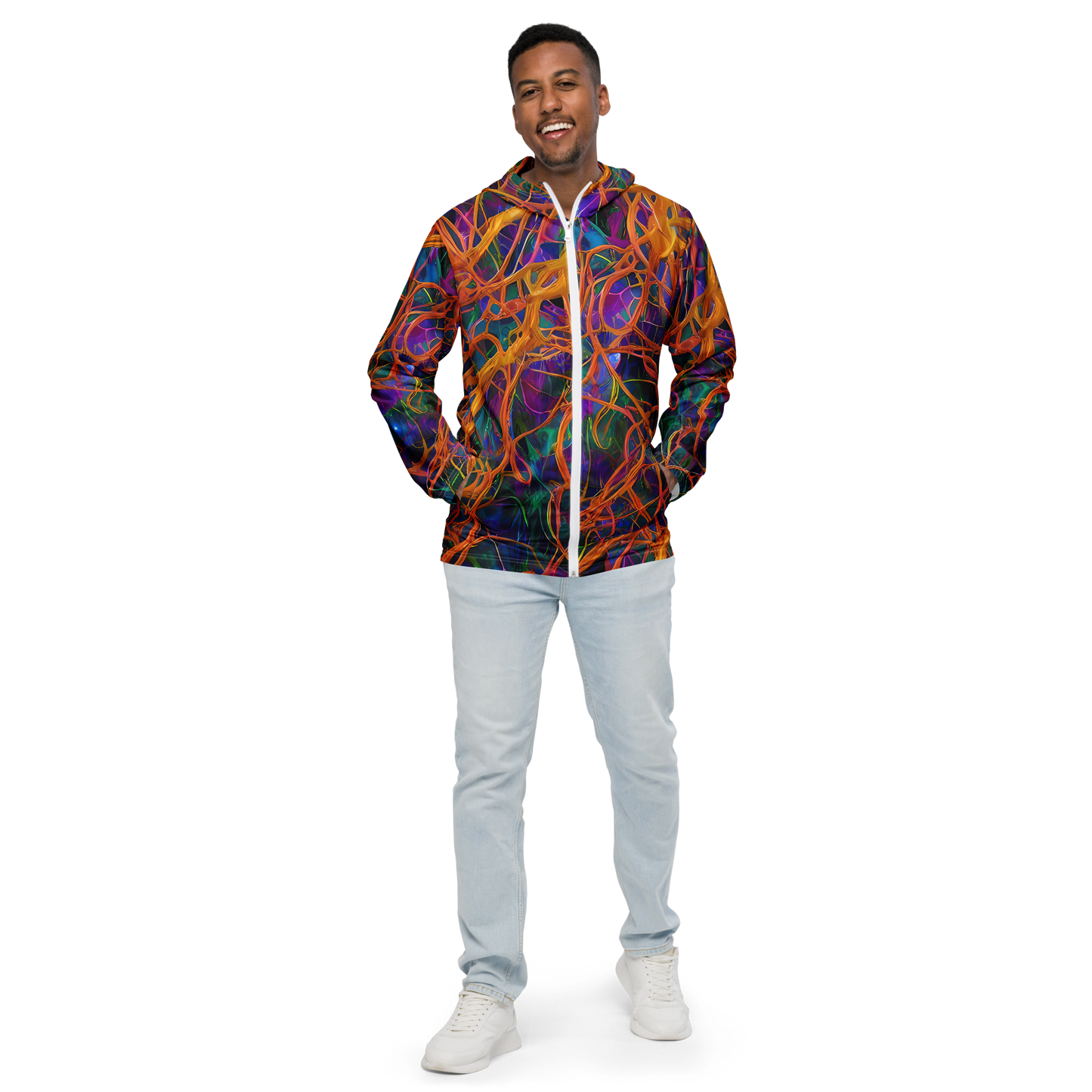 Men's Windbreaker - Spectral Weave