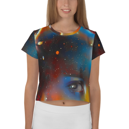 Women's Crop Tee - Celestial Vogue