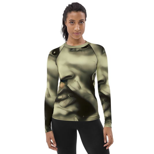 Women's Rash Guard - Newtonian Whisper