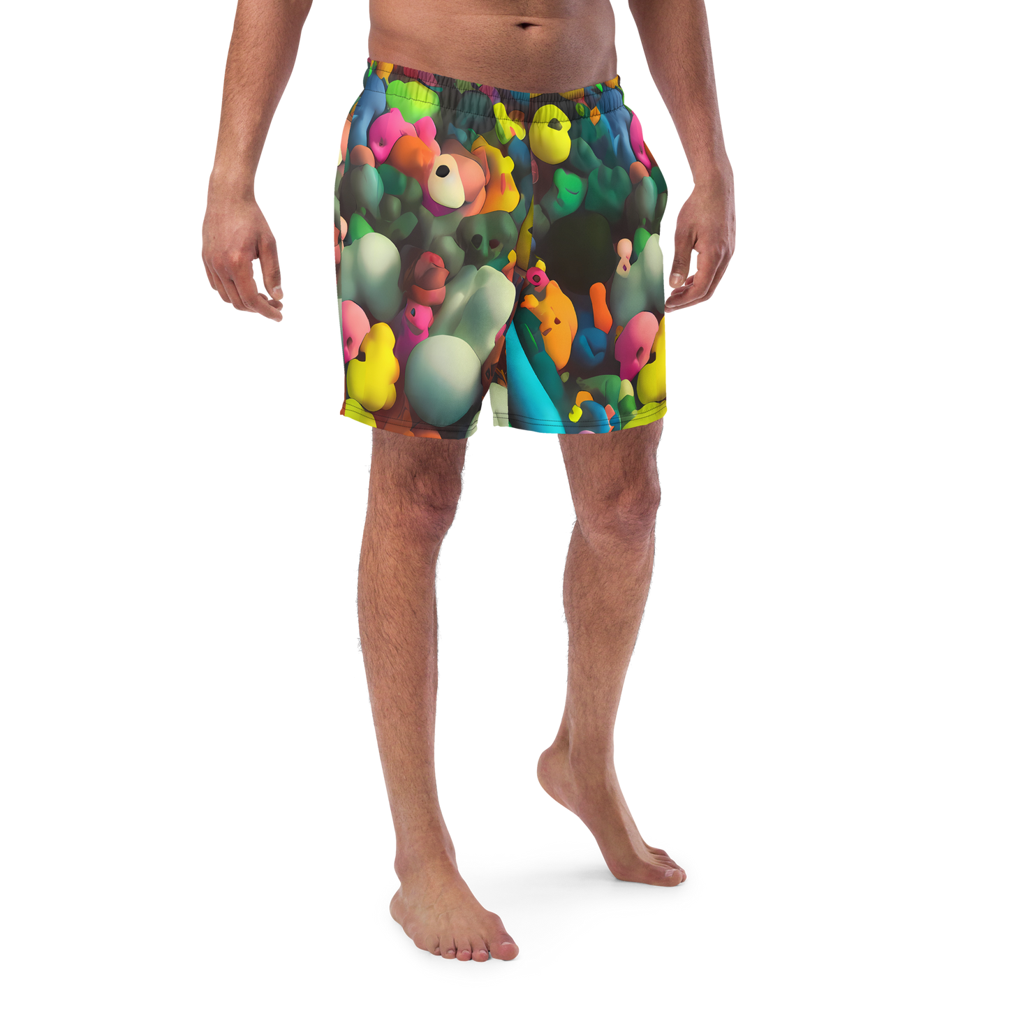 Swim Trunks - Bubble Pop Art