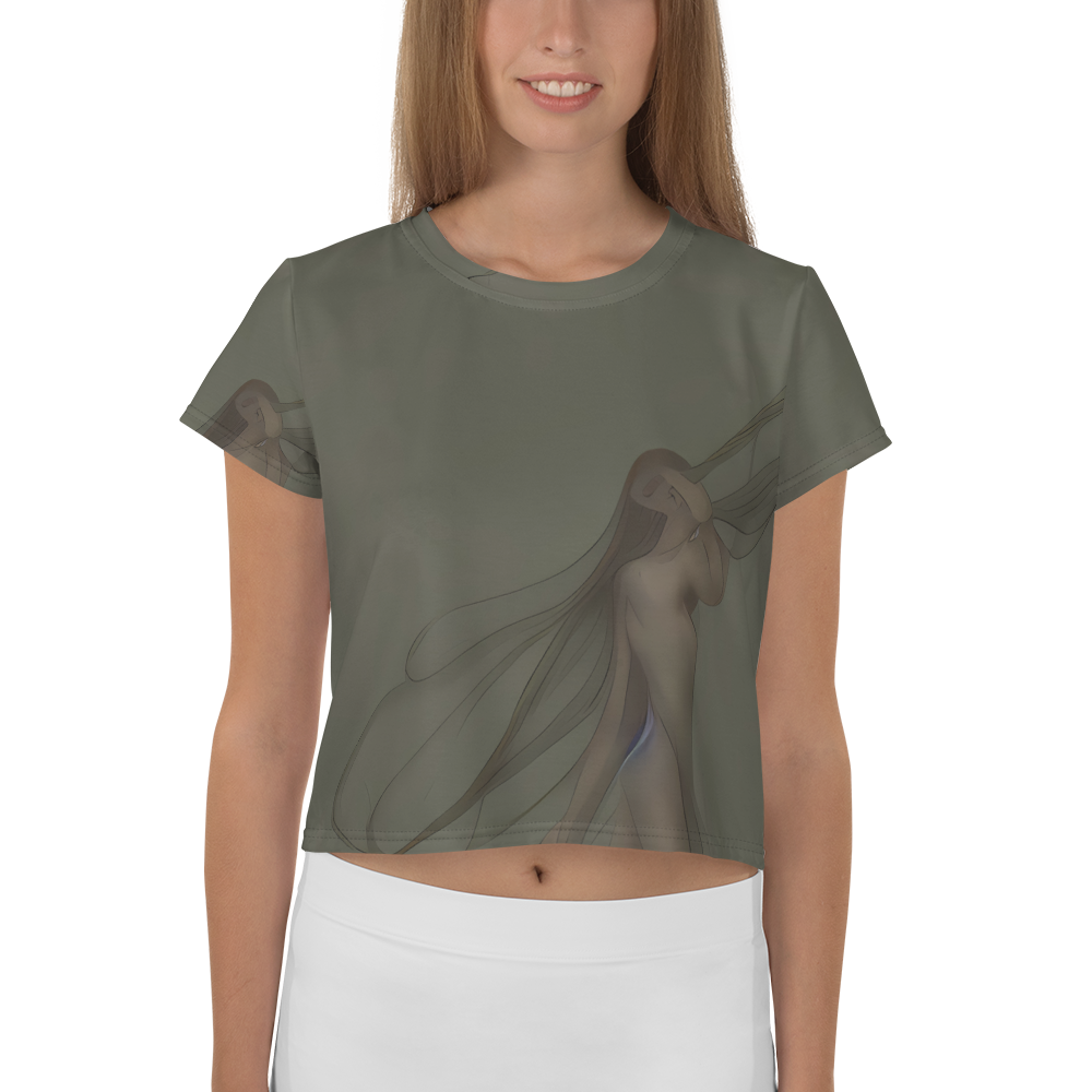 Women's Crop Tee - Valsecchi's Veil