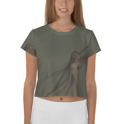 Women's Crop Tee - Valsecchi's Veil