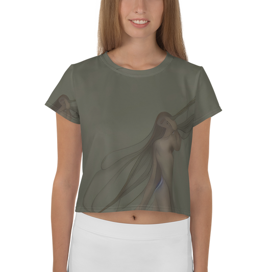 Women's Crop Tee - Valsecchi's Veil