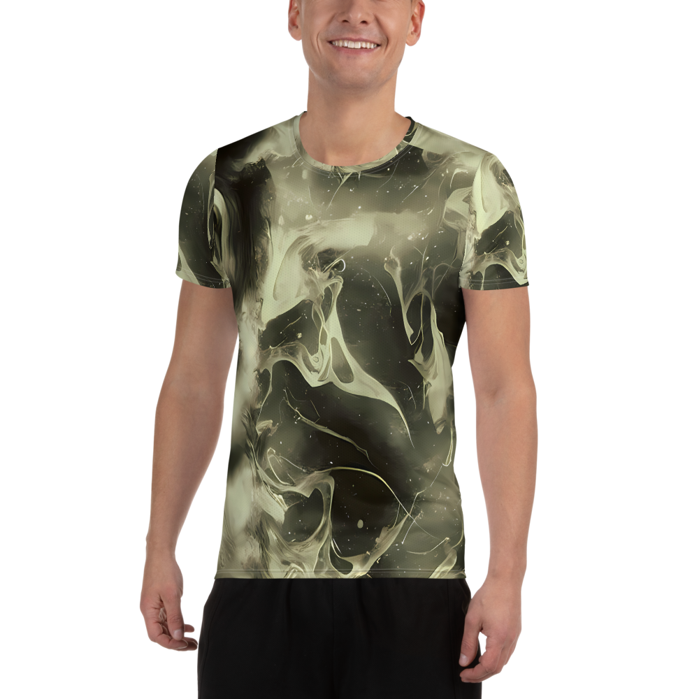 Men's Athletic T-Shirt - Biomech Whirl