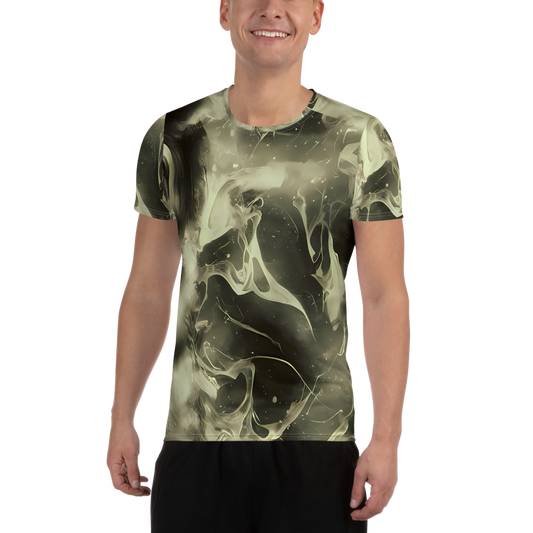 Men's Athletic T-Shirt - Biomech Whirl