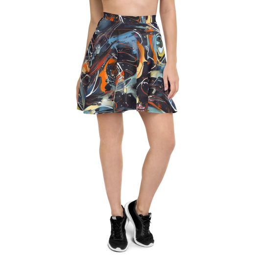 Skater Skirt - Neo-Splash Labyrinth