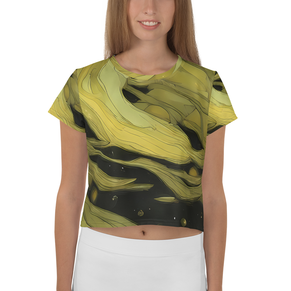 Women's Crop Tee - Whispered Breeze