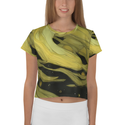 Women's Crop Tee - Whispered Breeze