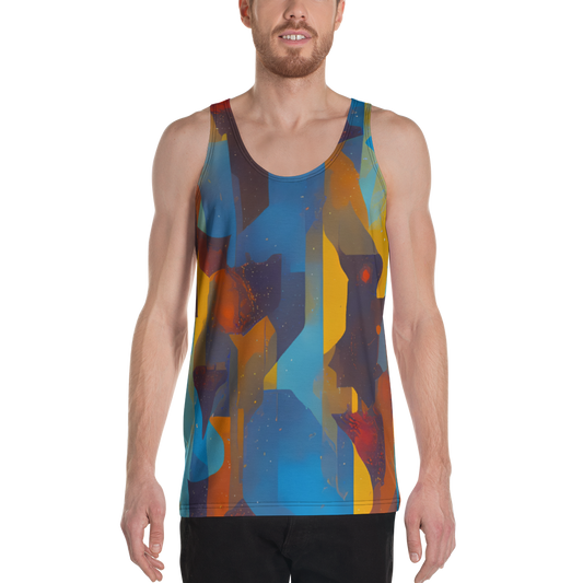 Men's Tank Top - Cubist Dusk