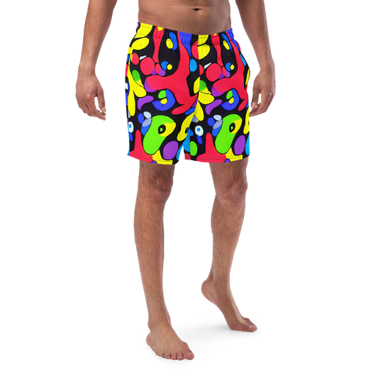 Swim Trunks - Miró's Mosaic