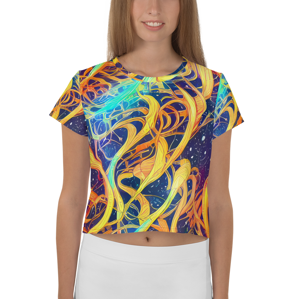 Women's Crop Tee - Granov Vortex