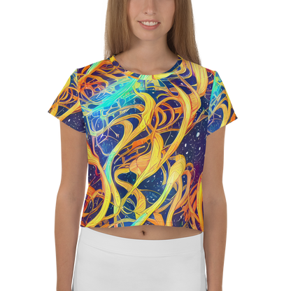 Women's Crop Tee - Granov Vortex