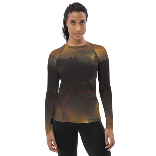 Women's Rash Guard - Solar Torrent