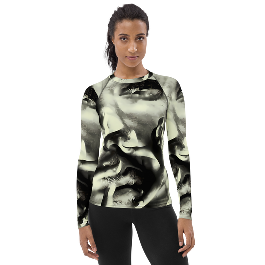 Women's Rash Guard - Shadowed Mystique