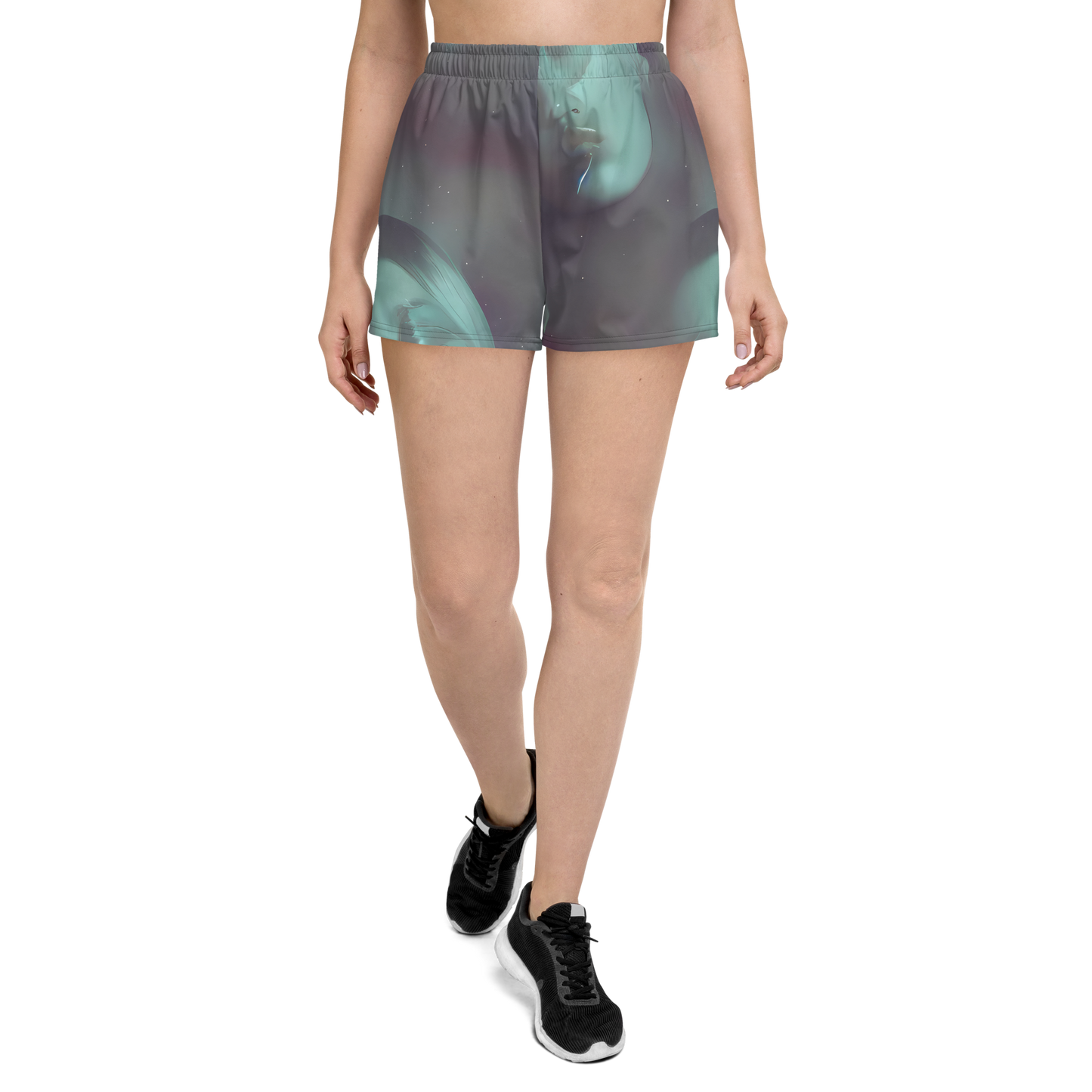 Women’s Athletic Shorts - Surreal Dreams