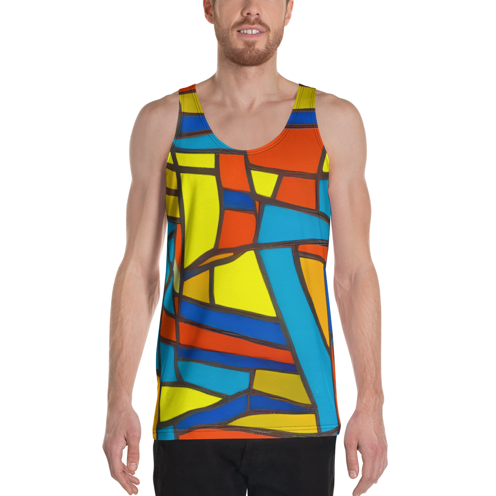 Men's Tank Top - Mondrian Mesh