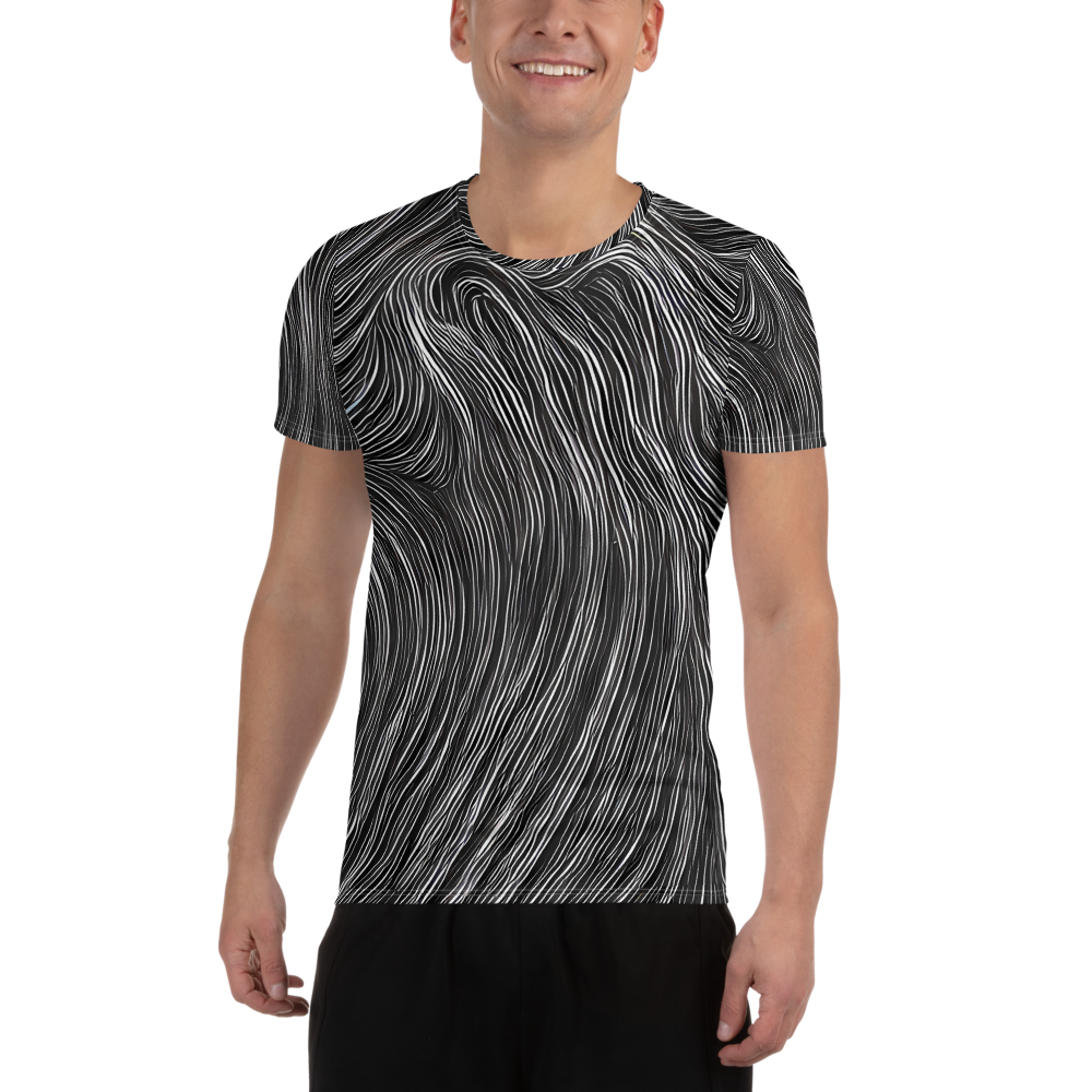 Men's Athletic T-Shirt - Wirth Waves