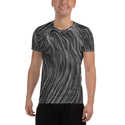 Men's Athletic T-Shirt - Wirth Waves