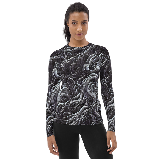 Women's Rash Guard - Savrasov Swirls