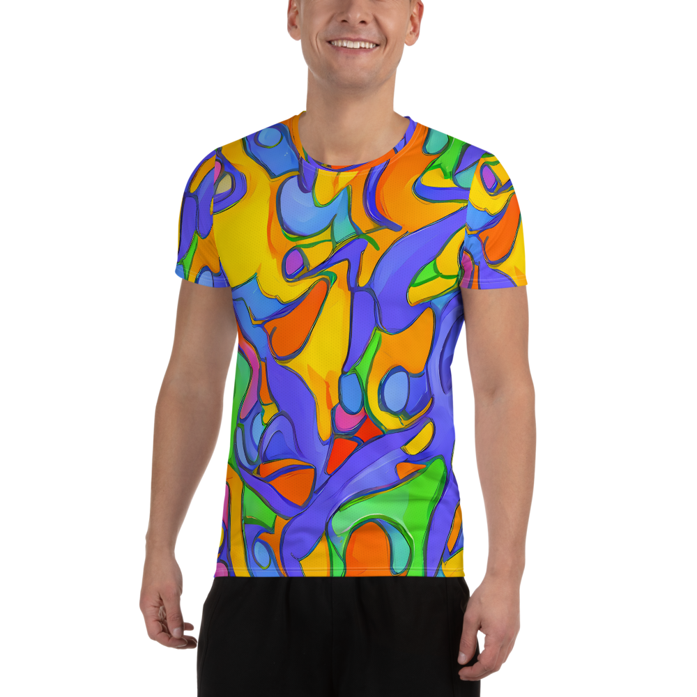 Men's Athletic T-Shirt - Joffe Swirl