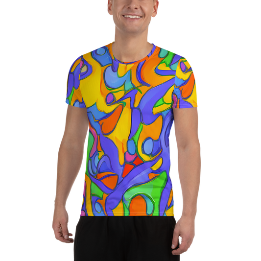 Men's Athletic T-Shirt - Joffe Swirl