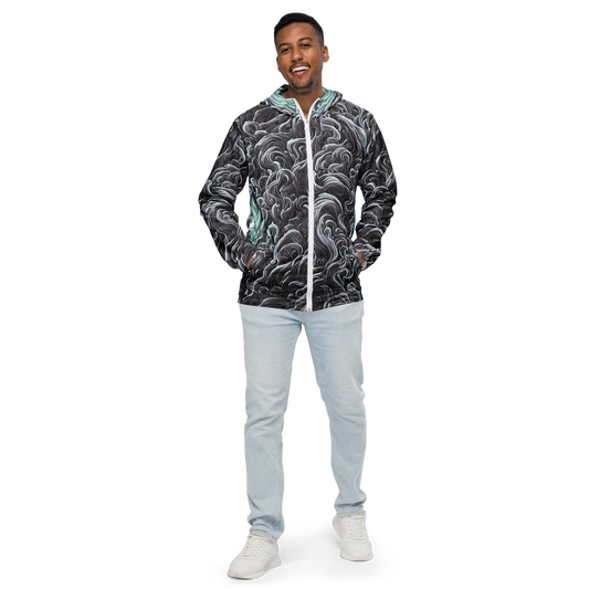 Men's Windbreaker - Savrasov Swirls