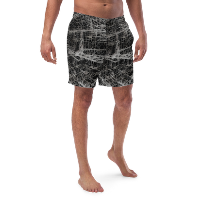 Swim Trunks - Monochrome Mesh
