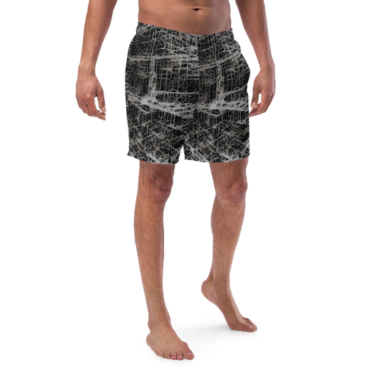 Swim Trunks - Monochrome Mesh