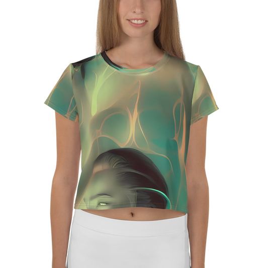 Women's Crop Tee - Spectral Whisper