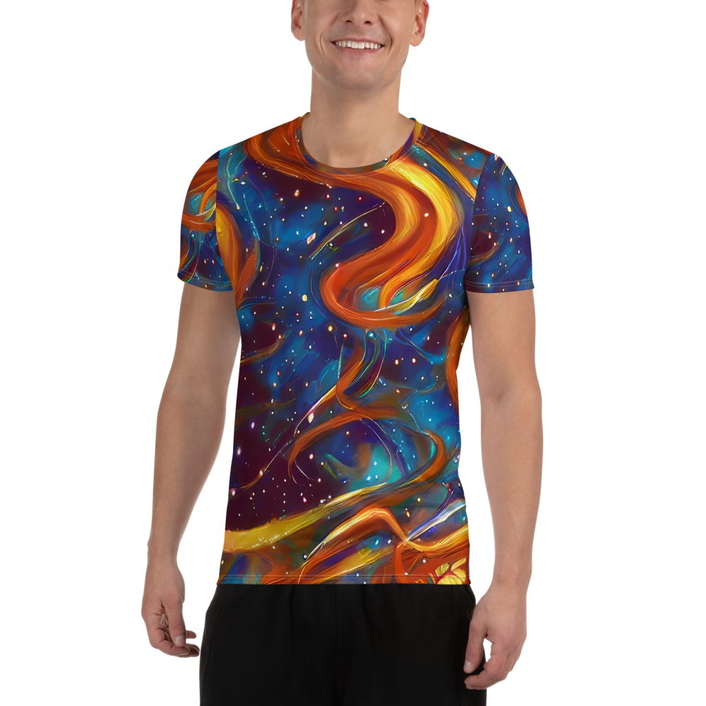 Men's Athletic T-Shirt - Perez Whirl