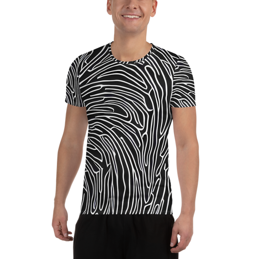 Men's Athletic T-Shirt - Acconci Waves