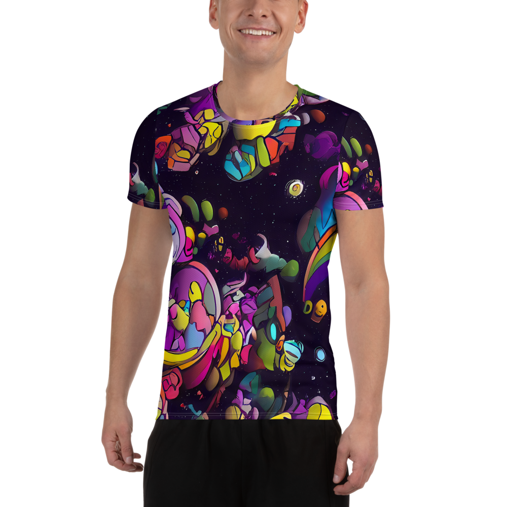 Men's Athletic T-Shirt - Galactic Playground