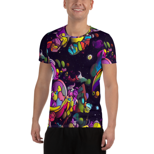 Men's Athletic T-Shirt - Galactic Playground