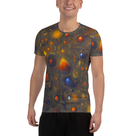 Men's Athletic T-Shirt - Chromal Flux