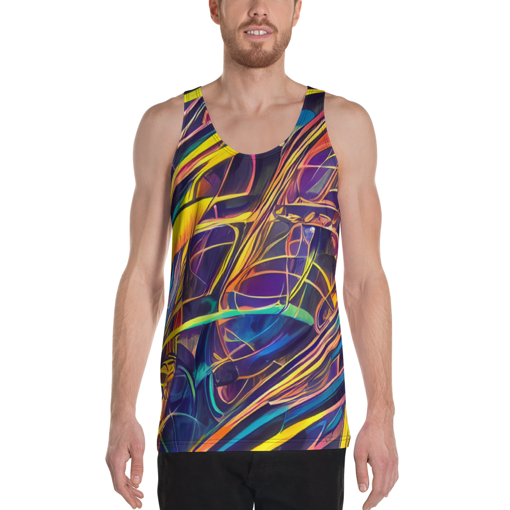 Men's Tank Top - Vector Rhapsody