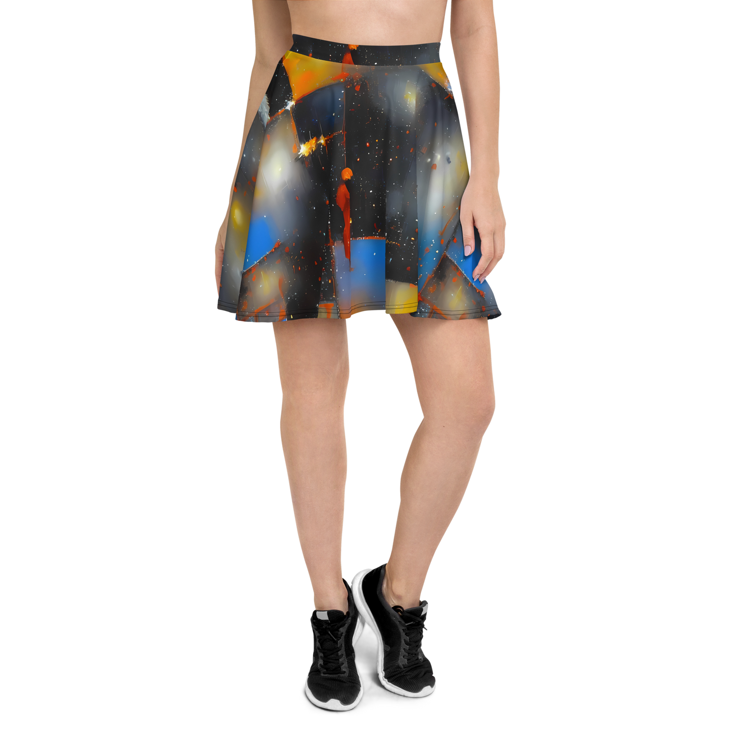 Skater Skirt - Monet's Matrix