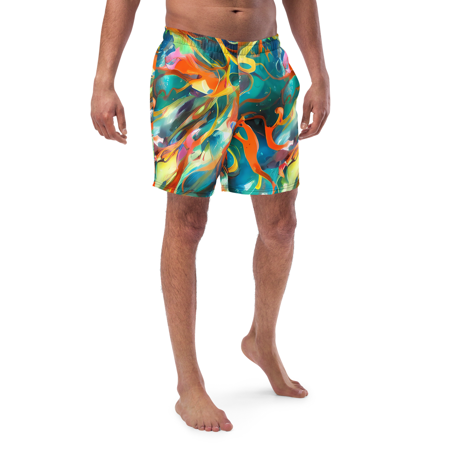 Swim Trunks - Cecily’S Swirl