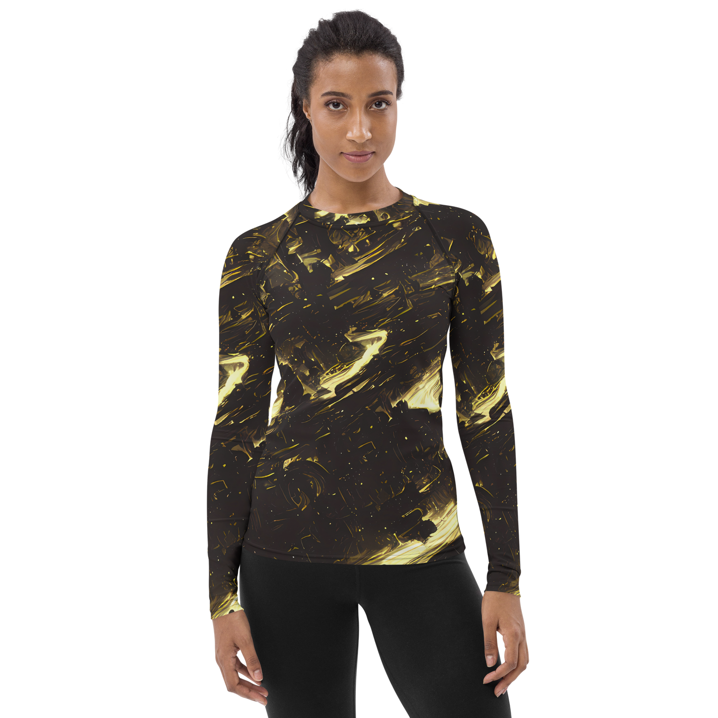 Women's Rash Guard - Oceanic Echo