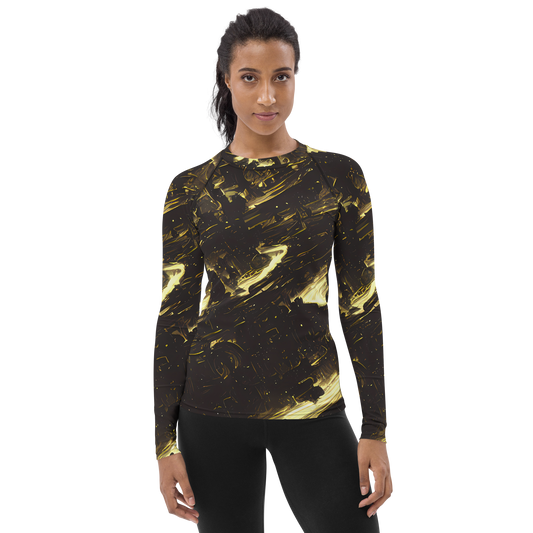 Women's Rash Guard - Oceanic Echo