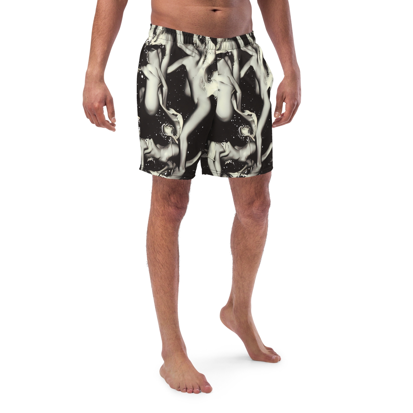 Swim Trunks - Newton's Silhouette