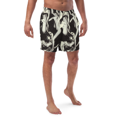 Swim Trunks - Newton's Silhouette