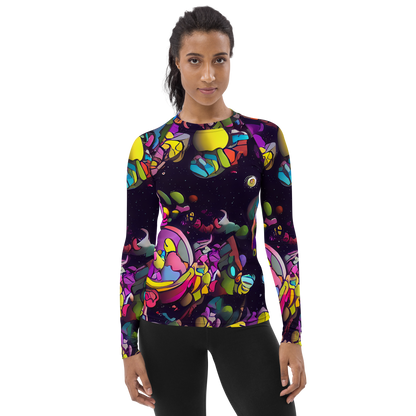 Women's Rash Guard - Galactic Playground