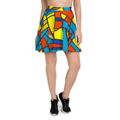 Skater Skirt - Mondrian Mesh