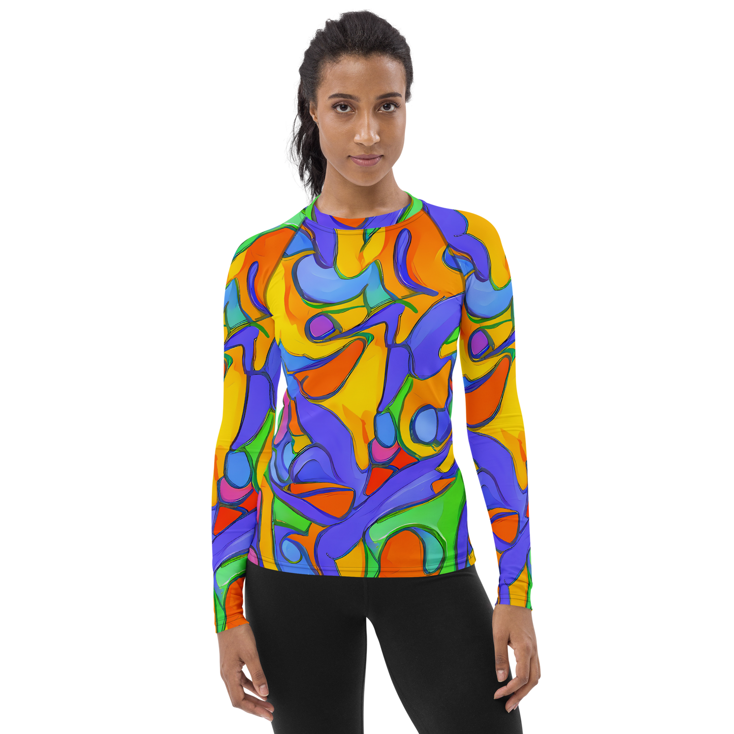 Women's Rash Guard - Joffe Swirl